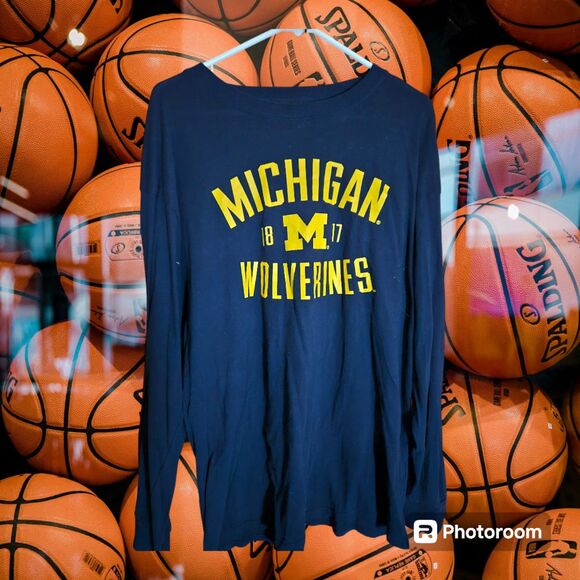 University of Michigan Long Sleeve‎ Top XL Men's Proedge (Z73) - Picture 1 of 2